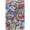SimidunEUR Custodia per Samsung Galaxy Tab S9 Ultra da 14,6 pollici, colore 13, custodia sottile in pelle PU con portapenne e retro rigido in policarbonato, custodia antiurto con funzione di accensione e