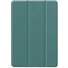 SimidunEUR Custodia per Samsung Galaxy Tab S9 Ultra da 14,6 pollici, verde 2, custodia sottile in pelle PU con portapenne e retro rigido in policarbonato, custodia antiurto con funzione di accensione e