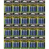 Eunicell - 80 x batterie alcaline AA LR6 (20 confezioni da 4 batterie)