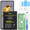 Beefix Batteria da 5000mAh per Samsung Galaxy A53/A33 - EB-BA336ABY | Batteria sostitutiva ad alta capacità SM-A336F, kit completo con strumenti di riparazione