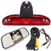 fodacao Sistema di retromarcia HD a 170°, per roulotte, furgone, retromarcia, telecamera di parcheggio, con angolo regolabile, ricambio per Fiat Ducato 244 Bus/Peugeot Boxer/Citroen Jumper Relay