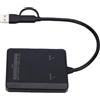 Sxhlseller Convertitore da VHS A Digitale Scheda di Acquisizione Video USB C, Adattatore da AV Analogico A HDMI per Lettore DVD VCR |Anteprima Display TV in Tempo Reale 1080p, Tipo A Laptop