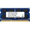 INRROQ Modulo di memoria DDR3 8GB 1600MHz per notebook PC3L-12800S 1.35V bassa tensione 204 pin SO-DIMM non ECC double-face 1Rx8 compatibile con Mac/Intel/AMD