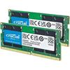 Abato Crucial RAM CT2K8G4SFRA32A - Memoria RAM RAM da 16 GB (2 x 8 GB) DDR4 3200 MHz per notebook, memoria RAM da 260 pin