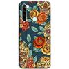 Mixroom - Cover Custodia Back case In TPU Silicone Morbido Per Xiaomi Redmi Note 8T Fantasia Teschi Messicani Con Rose M769