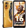 Blackview MTKG100 MTKG100 - Telefono cellulare per esterni, senza contratto, Android 16, ultra sottile, 6,78, 120 Hz, 108 MP + 50 MP + 13 MP, visione notturna, 48 GB + 256 GB/2 TB, MTKG100, IP69K/NFC