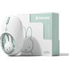 MiPow Mouse wireless Bluetooth Miffy, piccolo mouse portatile, adatto per computer portatili, tablet, ecc, tracciamento senza intoppi, compatibile con PC e Mac, Windows e macOS, blu