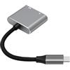 Annadue Adattatore per Occhiali da USB C a AR Occhiali AR Carica e | Adattatore di Ricarica per Occhiali AR Adattatore di Alimentazione per Occhiali AR 4K 60Hz 100W con Alloggiamento in