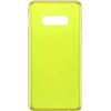 phonmatic Vetro posteriore Coperchio della batteria posteriore posteriore per Samsung Galaxy S10E SM-G970F con adesivo e logo (giallo)