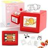 Lqqyee Stickerbox - Mini adesivo AI per bambini, stampante adesiva portatile ad attivazione vocale, stampante termica senza inchiostro per arti e mestieri fai da te, regalo di compleanno