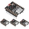 Meshnology 4 schede di sviluppo Supermini ESP32 C3, compatibile con AR duino e MicroPython, 2,4 GHz WLAN BLE 5.0, ampia interfaccia per dispositivi IoT portatili, incluso LED blu integrato