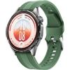 GIOPUEY Cinturini Compatibile con Huawei Watch GT 7 46mm/GT6/5/4 46mm, Morbido Silicone Cinturino [Resistente all'Usura] [Traspirante] - Darkgreen