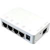 10Gtek PoE Extender, 1 in 4 out PoE Extender Support IEEE 802.3af/at with 10/100Mbps, Plug&Play