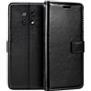 Shantime Custodia portafoglio in pelle per Ulefone Armor 22 Pro 4G - Nero | 6.58 Custodia flip magnetica in stile business con fessure per carte, cornice per foto e portafoglio nascosto