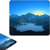 ELLENNE Tappetino Mousepad Vetro Temperato 300×260mm Blue Mountains C4 | ELLENNE Tappetino Mousepad Vetro Temperato, Durezza 9H Anti-Graffi, Alta Precisione 300×260mm XL - Blue Mountains C4