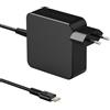 DeBangsi USB C Laptop Caricatore da 100W, USB C Alimentatore cavo di ricarica rapido | compatibile con MacBook Pro 13/14/15/16 pollici/MacBook Air 2024/2025/2026/iPad/Thinkpad/Dell/HP con 1.8M cavo USB C a C
