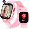 PTHTECHUS Smartwatch Bambini - 1.75 Orologio Smartwatch Bambini Fitness Tracker Impermeabile con 100+ Modalità Sportive, Giochi e Contapassi, 4-12 Anni Ragazze e Ragazzi (9D-3S-S60K-Purple) (9D 3S A28 Pink)