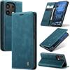Samokor Cover per Xiaomi Redmi Note 13 Pro 4G Pelle Flip Custodia Cavalletto Portafoglio Magnetica Carta Fessura Antiurto per Xiaomi Redmi Note 13 Pro 4G,Blu verde