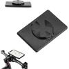 Hominas Adattatore per telefono da bicicletta per Garmin Edge, autoadesivo, con chiusura a bastone fisso, adatto per bici da corsa, mountain bike, tour