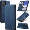 Samokor Cover per Samsung Galaxy A53 5G Pelle Flip Custodia Cavalletto Portafoglio Magnetica Carta Fessura Antiurto per Samsung Galaxy A53,Blu
