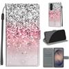 KENHONER Cover per Samsung Galaxy S26 FE 5G, fiocco di neve | Portafoglio Pelle PU, Magnetica, Resistente Agli Urti, Scomparto Carte Credito, Pieghevole, Flip Libro, Motivo