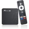 IDEALROYAL Android 14 TV Box, Android Box with 2GB RAM 16GB ROM RK3518 Quad-Core, Support 4k 2.4G/5.0G Dual WiFi 6, BT 5.0, 10/100M Ethernet Smart TV Box