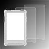 CYUXING Kit 3pz Cover Morbida & Pellicola Schermo Antiriflesso per | Xteink X4 eReader, Custodia TPU Sottile Trasparente Anticaduta con Pellicola Protettiva