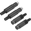 QUARKZMAN 2 Set S-Video DIN Mini Socket 3 Pin PS/2 Maschio e Femmina Plug | Trasmissione Segnale Mini DIN Plug, per TV DVD Computer Player