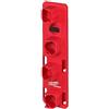 Milwaukee PACKOUT M12 - Supporto per batteria, 6 pezzi