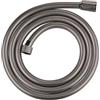 GROHE Flessibile doccia GROHE Silverflex 1,75 m, resistenza alla trazione 50 kg e alla pressione fino a 5 bar, resistenza al calore 70 °C, attacco universale G 1/2 x 1/2, Grigio Antracite, 28388A01