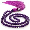 LAMARE - COLLANA JAPA MALA TIBETANA IN AGATA - Collana/Bracciale con 108 Perle per Meditazione e Yoga - 6MM - Ideale Come Regalo - 1 Pezzo