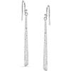 LeCalla Orecchini da donna in argento Sterling 925 martellato, leggeri, italiani, classici, fatti a mano, testurizzati