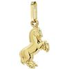 NKlaus 333 8 carati oro giallo cavallo bambini ciondolo signore ragazze bambini 9053