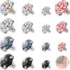 ZS 15 Pezzi Acciaio Inossidabile Dermal Piercing Gioielli 16G Diamante CZ Dermal Anchor Top Pelle Microdermal Piercing Gioielli per Uomo Donna