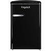 FrigeluX Frigorifero Retro Vintage Nero Tavolo Top 108L R4TT108RNE