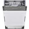CONTINENTAL EDISON - Lavastoviglie completamente integrabile, 14 posate, larghezza 59,8 cm, classe D, motore a induzione, 42 dB, bianco