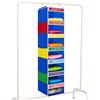 Raypontia Organizer armadio per dormitorio Ripiani Settimanali Portatili Pieghevoli | Organizer Armadio con Mensole per Studenti Viaggio Bambini Camper Porta Armadio Outfit Camicia Pantaloni Jea