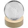 Generico LAMPADA Palla luminosa con BALLERINA - FILO USB - 6x8 cm - BOMBONIERA