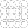 Winfox 16 anelli in metallo per il fai da te, colore argento, diametro 10 cm (2,8 | Anello acchiappasogni, anelli in macramè, corona di fiori, decorazione per corona nuziale, anelli fai da te per appendere