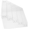JECOMPRIS 5livello Scaffale Espositore Sigarette Acrilico Trasparente Ripiani Per Pacchetti Organizer Resistente Per Negozi Di Alimentari e Supermercati Supporto Versatile e Moderno