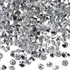 TOAOB THE ONE AND ONLY BABY TOAOB 12000 Pezzi Diamantini Decorativi 3 mm Cristalli Decorativi Argento | Diamante in Acrilico, Coriandoli per Vasi Riempitivi Unghie Tavolo Matrimonio Feste Compleanni Decorazioni Artigianato