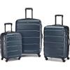 Samsonite Omni Pc Hardside Bagagli Espandibile con Ruote Spinner, Foglia di t (Blu) - 68311-2824