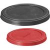 Westmark Coperchio salvafreschezza - Coperchio in silicone estensibile e riutilizzabile per lattine, piccole ciotole o vasetti di yogurt - ø 10 + 8 Cm, silicone, 2 pezzi