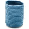 Osama Home SWEET HOME - Cestino Bagno Porta Oggetti in Corda Poliestere, Cestini Portaoggetti Ideali come Organizer Bagno, Trucchi e Cassetti Cilindrico Resistente, Capiente e Flessibile, 1 Pezzo 13x13x15 cm