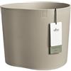 Elho Eden 35cm Vasi per Piante - Tortora Tenue | L 32.6 x P 36.4 x A 32 cm | Adatto per uso interno ed esterno | Plastica riciclata al 100%