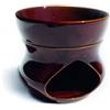 MPS Bagnacauda in stoneware marrone cm 13x12 - Marrone - Stoneware