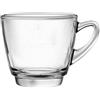 Tazza da cappuccio kenya in vetro cl 24,5 (6 pezzi) - Trasparente - Vetro