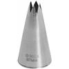 SCHNEIDER Bocchetta foro stella in acciaio inox mm 17 - Acciaio - Acciaio Inox