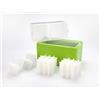 100% CHEF Stampo ghiaccio ice cube 100% chef verde cm 22,5x12x11 - Polistirene - Verde,bianco