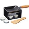 Set raclette per una persona artesa - Nero